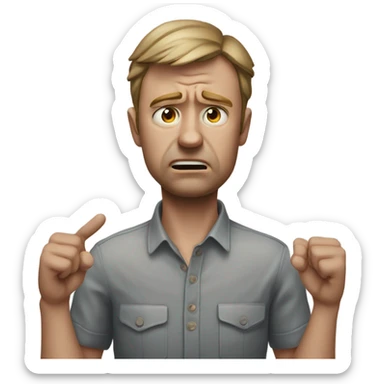 Emoji qui se tape la tête  sticker