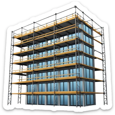 Rénovation immeuble sticker