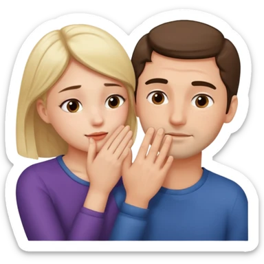 Girl touching his face with both hand, and smoothly rubbing the face sticker