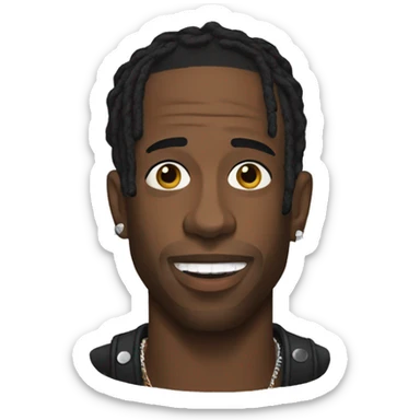 Travis Scott sticker
