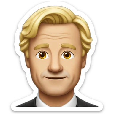 Literally the German chancellor sticker