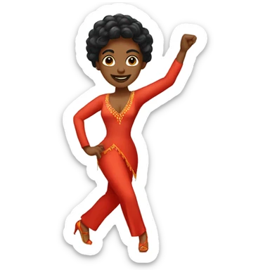 Salsa Dancer sticker
