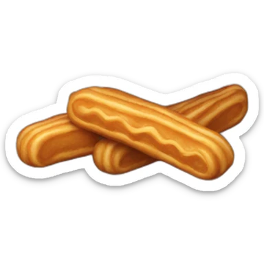 rueda de churros sticker