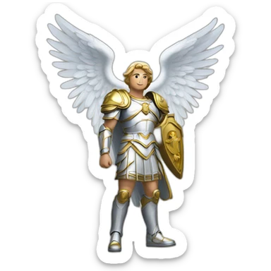 Archangel michael sticker