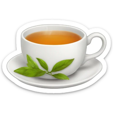 Tea sticker