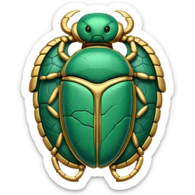 Scarab Amulet sticker