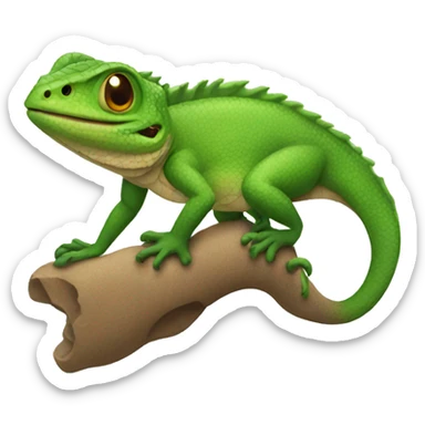 lizard sticker