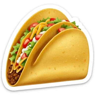 taco cips sticker