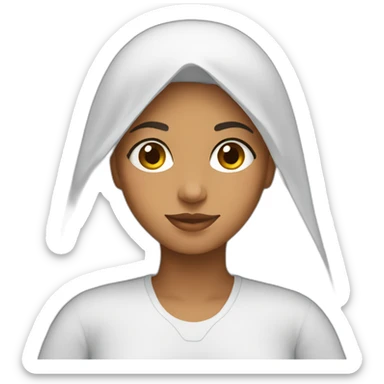 Tunisian girl sticker