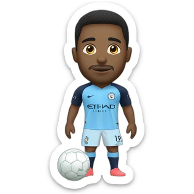 man city vs psg sticker