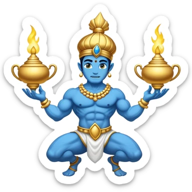 genie of the lamp sticker