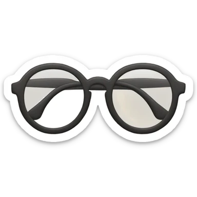 glasses sticker