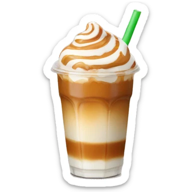 Iced caramel macchiato  sticker