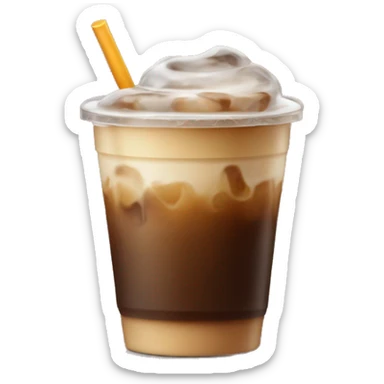 Iced Coffe sticker