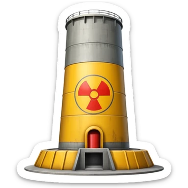 nuclear missile silo sticker