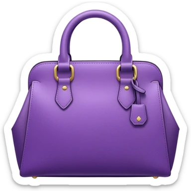 purple Handbag sticker