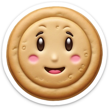 Crumbel cookie sticker