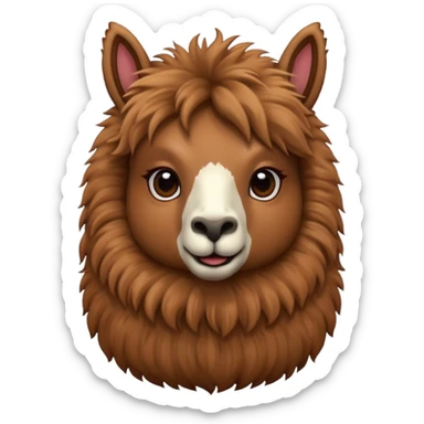 Llama sticker