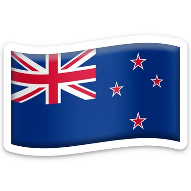 Flag of New Zealand sticker