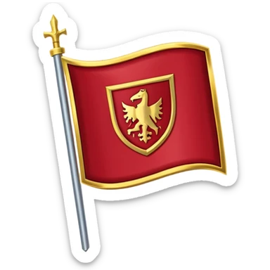 just knight flag item sticker