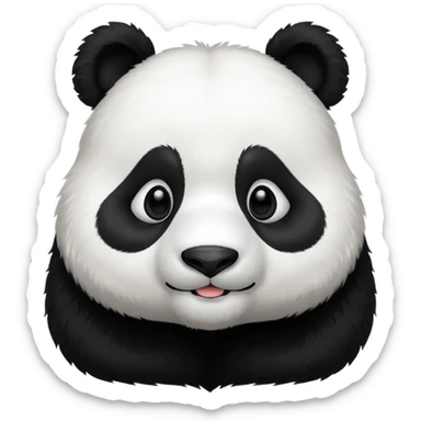 Po from the Kung Fu Panda movie sticker