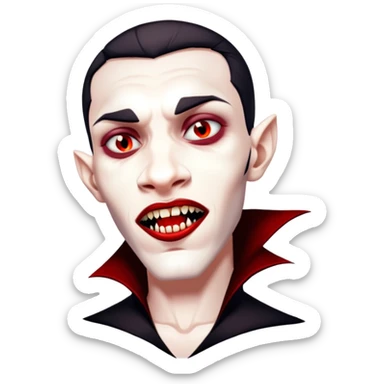 Vampire sticker