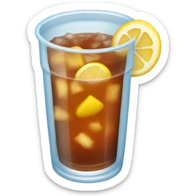 Ice tea sticker