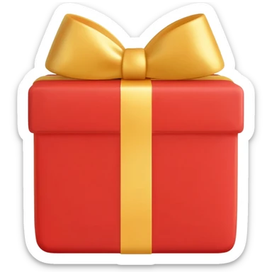 gift box sticker