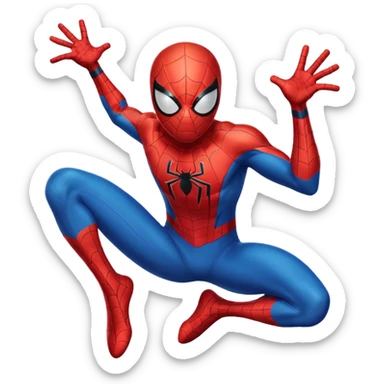 a magazine with Spider-Man on the cover sticker