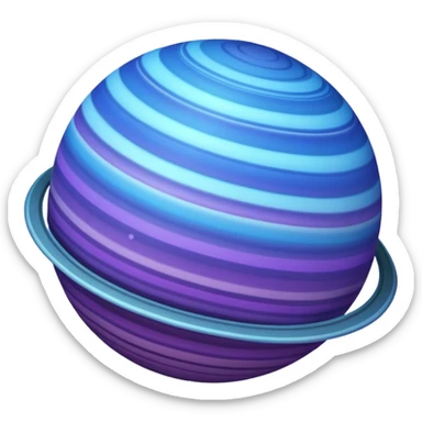 Ringed Planet sticker