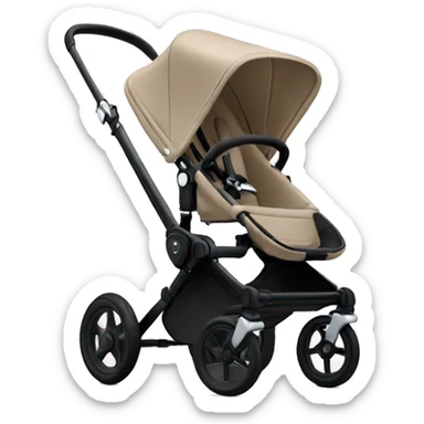 Bugaboo beige stroller sticker