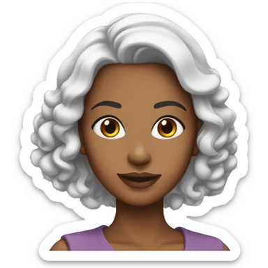 woman beautifull and pretty sticker