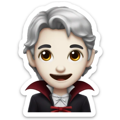 cute vampire sticker