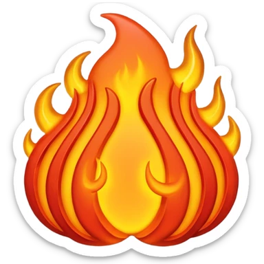 magma symbol sticker