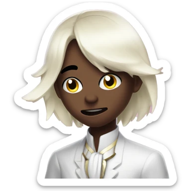 Angel Dust from Hazbin hotel sticker