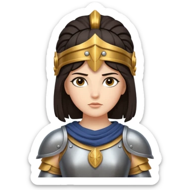 Athena the Greek goddess, dark haired, most important deities in Greek mythology, the daughter of Zeus, associated with: Strategic warfare Wisdom and intellect Craft, engineering, building, navigation Justice and good governance Protection of cities embodys rational, disciplined intelligence sticker