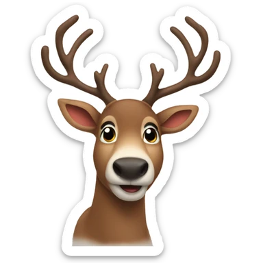 Reindeer  sticker