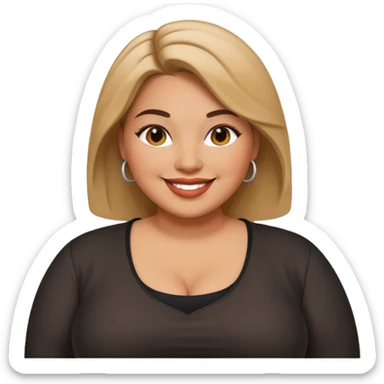 Proibido mulher gorda sticker