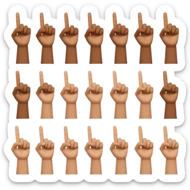 sign language for "a" to "z" for as per sign language sticker