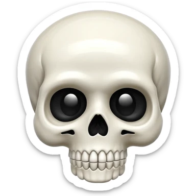 POOKIE SKULL sticker