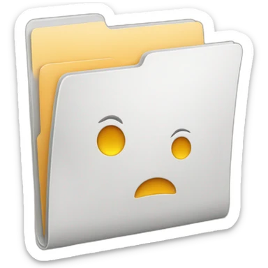 folder with stuff in it sticker