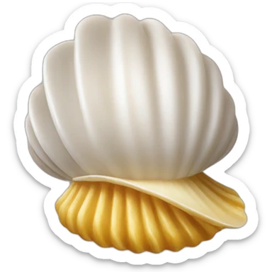conchiglia di Santiago sticker