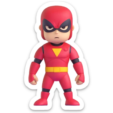 Штирлиц, the spy, with a serious and determined look sticker