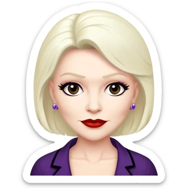 Maxine Minx from the movie “X” (2022) sticker