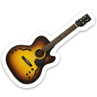 guitar sticker