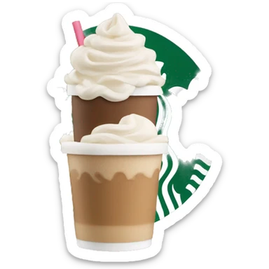Starbucks Frappuccino sticker