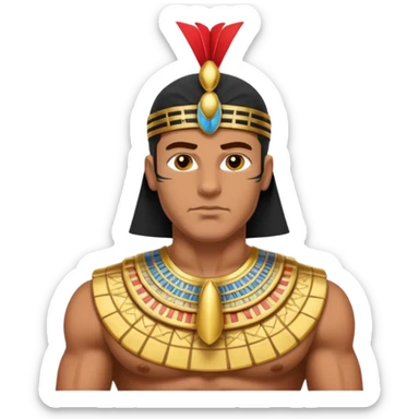 bodyguard in ancient egypt sticker