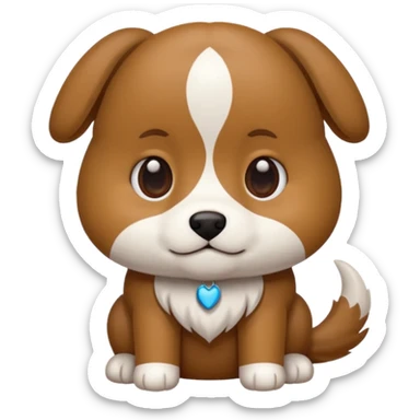 Faça um cachorro fazendo xixi sticker