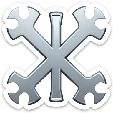 crossmark from hospital tools sticker