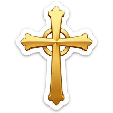 cross sticker
